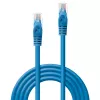 Lindy 48174 -verkkokaapeli sininen 3 m Cat6 U/UTP (UTP)