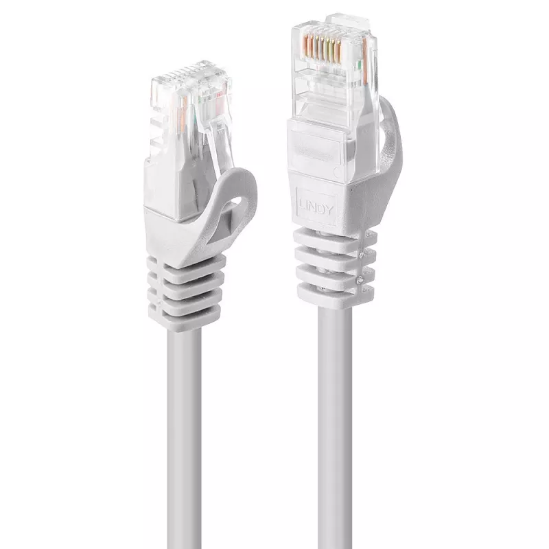Lindy 48204 verkkokaapeli valkoinen 3 m Cat6 U/UTP (UTP)