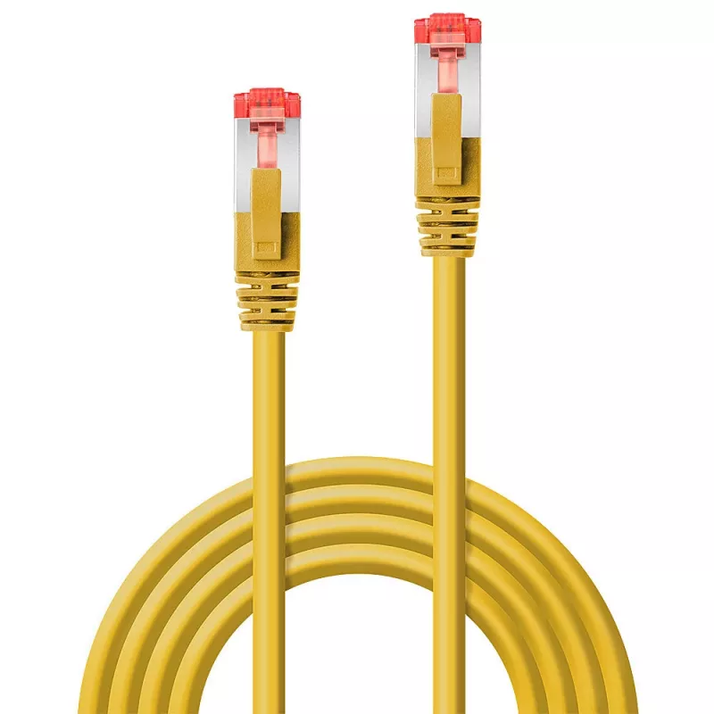 Lindy 47765 verkkokaapeli keltainen 3 m Cat6 S/FTP (S-STP)