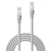 Verkkokaapeli Lindy 5 m Cat.6 RJ-45 U/UTP harmaa