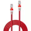 Lindy 45383 verkkokaapeli punainen 0,3 m Cat6a S/FTP (S-STP)