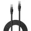 Verkkokaapeli Lindy 10 m Cat.6 RJ-45 U/UTP musta
