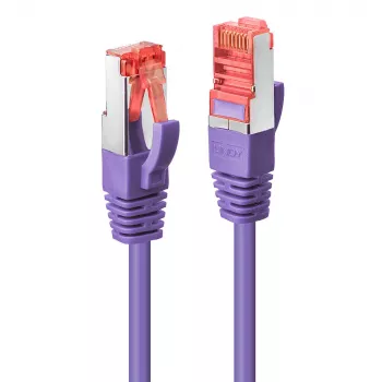 Verkkokaapeli Lindy RJ45/RJ45 CAT6 2 m RJ-45 S/FTP violetti