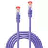 Verkkokaapeli Lindy RJ45/RJ45 CAT6 2 m RJ-45 S/FTP violetti