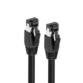 Microconnect MC-SFTP8010S verkkokaapeli musta 10 m Cat8.1 S/FTP (S-STP)