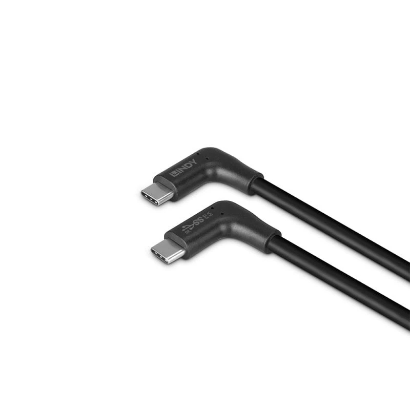 Lindy 0,5 m USB 3.2 suora USB-C - suora USB-C -kaapeli, 10 Gbit/s