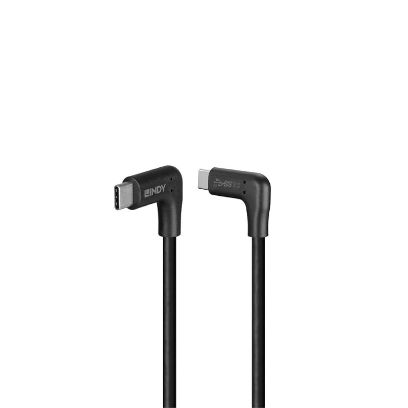Lindy 1 m USB 3.2 suora USB-C - suora USB-C -kaapeli, 10 Gbit/s