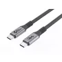 Microconnect USB4CC1.5 USB-kaapeli USB4 Gen 3x2 1,5 m USB C musta