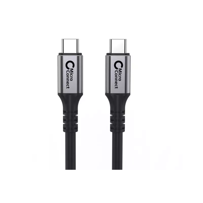 MicroConnect USB4CC025 USB-kaapeli USB4 Gen 3x2 0,25 m USB-C musta