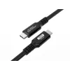 Microconnect MC-USBCC8 USB-kaapeli USB 3.2 Gen 2x2 8 m USB C musta