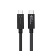 Microconnect ECO-USB3.2CC1.5 USB-kaapeli USB 3.2 Gen 2x2 1,5 m USB C musta