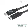 Microconnect ECO-USB3.2CC0.25 USB-kaapeli USB 3.2 Gen 2x2 0,25 m USB-C musta
