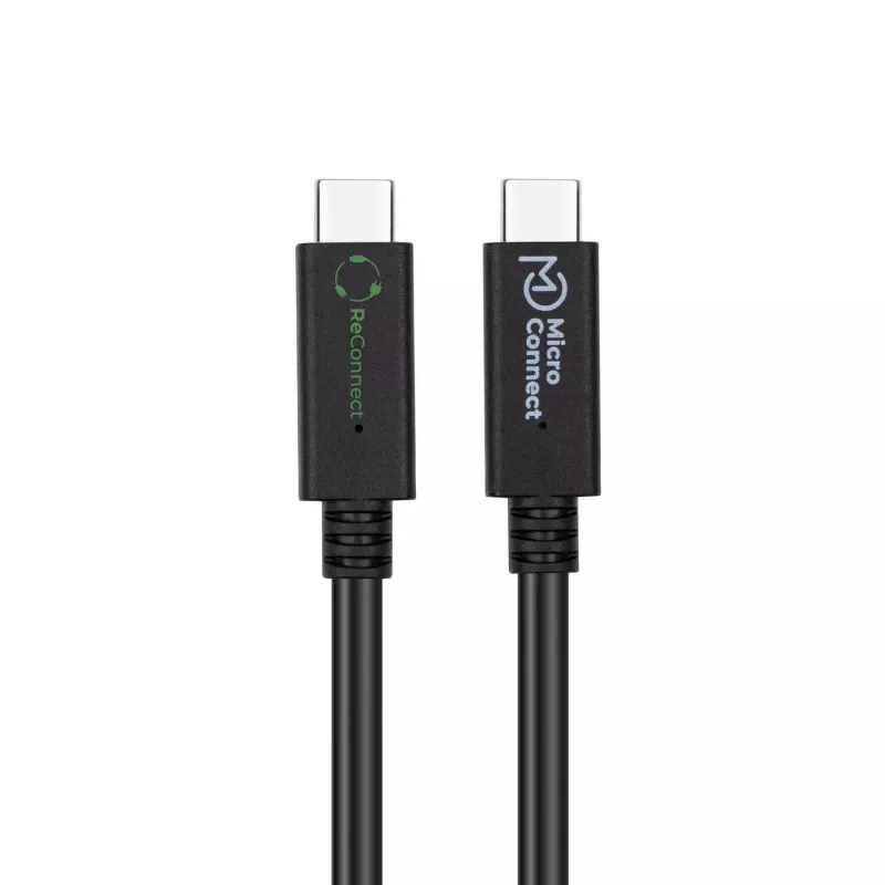 Microconnect ECO-USB3.2CC2 USB-kaapeli USB 3.2 Gen 2x2 2 m USB C musta