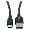 Microconnect ECO-USB3.1CCHAR05B USB-kaapeli USB 2.0 0,5 m USB A USB C musta
