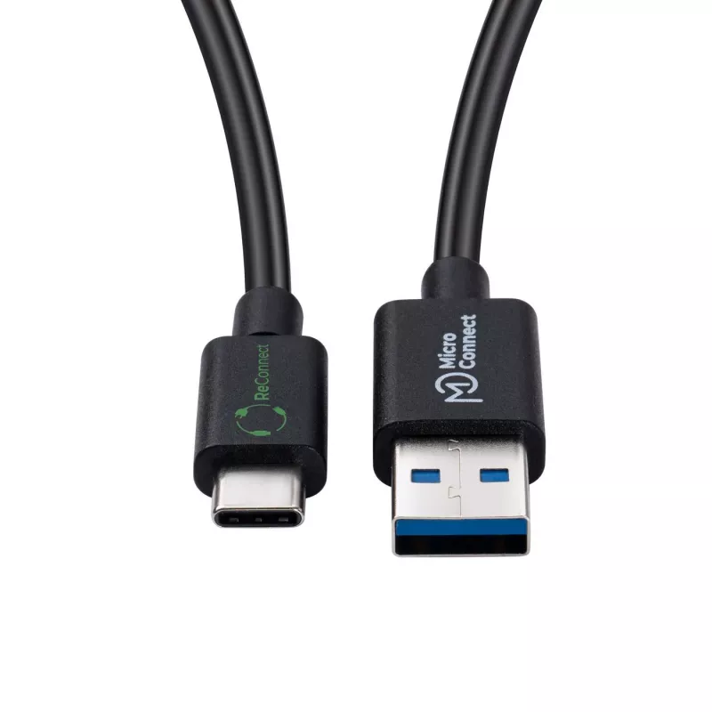 Microconnect ECO-USB3.1CA2 USB-kaapeli USB 3.2 Gen 1 (3.1 Gen 1) 2 m USB-C musta
