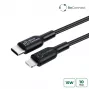 Microconnect ECO-USB3.1CL2 Lightning-kaapeli 2 m musta USB C