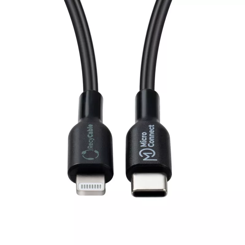 Microconnect ECO-USB3.1CL2 Lightning-kaapeli 2 m musta USB C