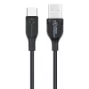 Microconnect ECO-USB3.1CCHAR1B USB-kaapeli USB 2.0 1 m USB A USB C musta