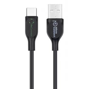 Microconnect ECO-USB3.1CCHAR3B USB-kaapeli USB 2.0 3 m USB A USB C musta