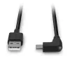 Lindy 1 m USB 2.0 Type-A - kulma USB-C -kaapeli