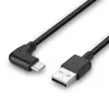 USB-kaapeli Lindy 32000 — USB 2.0, USB-A - USB-C, 0,5 m, musta