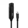 Lindy 43405 USB-kaapeli USB 3.2 Gen 2 (3.1 Gen 2) 5 m USB-C musta