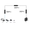 Lindy 43405 USB-kaapeli USB 3.2 Gen 2 (3.1 Gen 2) 5 m USB-C musta