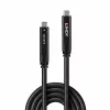 Lindy 10 m USB 3.2 Gen 2 & DP 1.4 tyyppi C hybridikaapeli