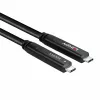 Lindy 10 m USB 3.2 Gen 2 & DP 1.4 tyyppi C hybridikaapeli
