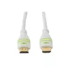 Techly 3 m High-Speed-HDMI-kaapeli Ethernetillä A/A M/M valkoinen ICOC HDMI-4-030WH