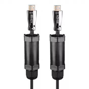 Lindy 38530 HDMI-kaapeli 30 m HDMI Type-A (Standard) musta