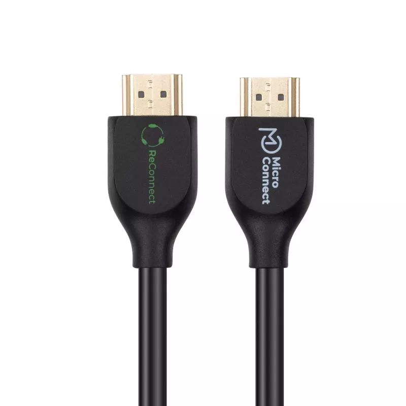 Microconnect ECO-MC-HDM19194V2.0 HDMI-kaapeli 4 m HDMI Type-A (Standard) musta