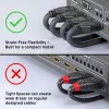 HDMI-kaapeli Lindy 5 m, 4K@60 Hz, joustava