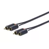 Vivolink PRORCARCA20 audiokaapeli 20 m 2 x RCA musta