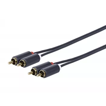 Vivolink PRORCARCA7 audiokaapeli 7 m 2 x RCA musta