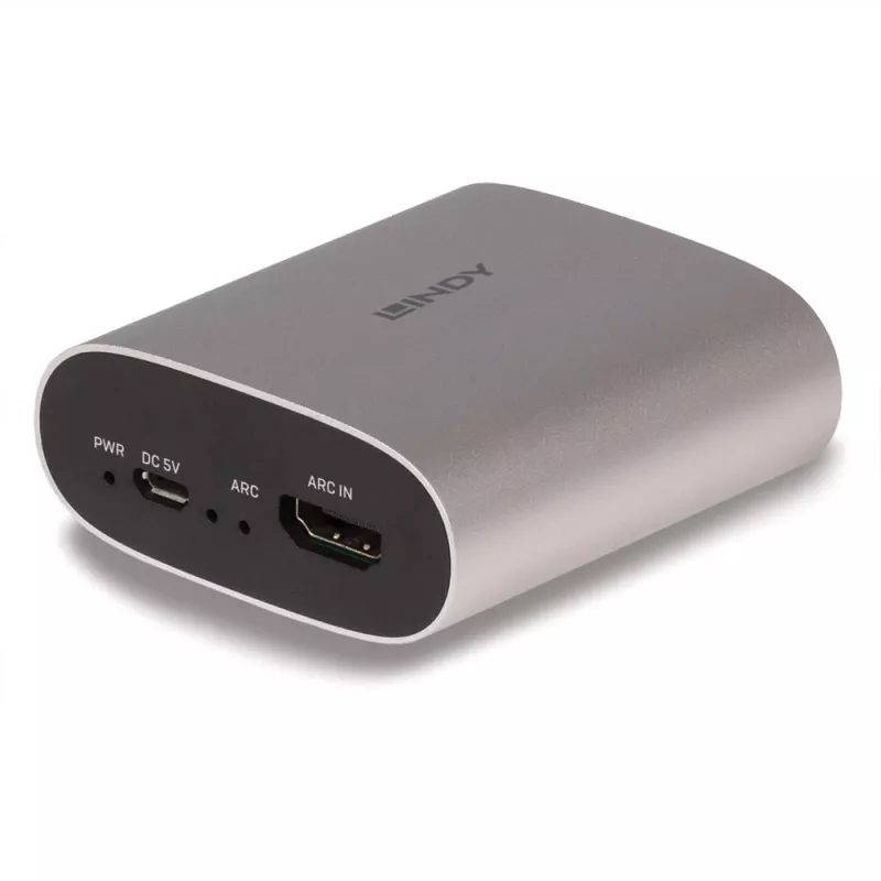 HDMI ARC -audioerotin Lindy 38363 Micro-USB 500 mA 5 V