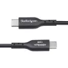 StarTech.com 3 ft (1 m) USB-A - USB-C -latauskaapeli, lataus ja synkronointi, 3A, USB 2.0, TPE-päällyste – musta USB-latauskaapeli