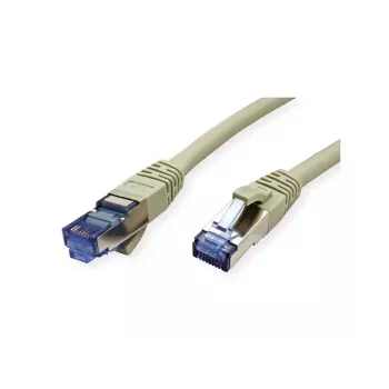 Verkkokaapeli VALUE 21.99.0859 RJ-45 Cat6a 0,15 m harmaa