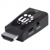 Manhattan HDMI-VGA-muunnin (äänellä), 1080p, uros-naaras, Micro-USB-virtaliitäntä lisävirtaa varten tarvittaessa, musta, kolmen vuoden takuu
