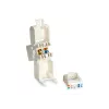 Cat.6 suojaamaton Keystone-kojerasia työkaluton Equip 769216