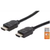 HDMI-kaapeli uros-uros Manhattan HDMM2MP 1,8 m musta