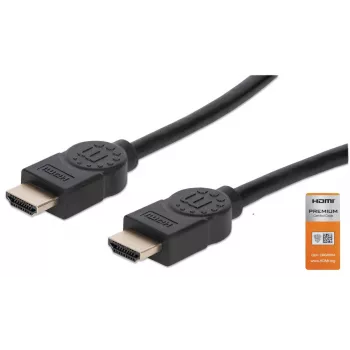HDMI-kaapeli Ethernetillä Manhattan HDMM3MP