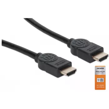 HDMI-kaapeli Ethernetillä Manhattan HDMM3MP