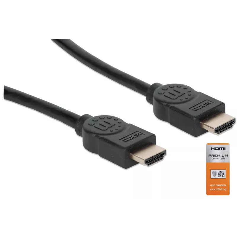 HDMI-kaapeli Ethernetillä Manhattan HDMM3MP