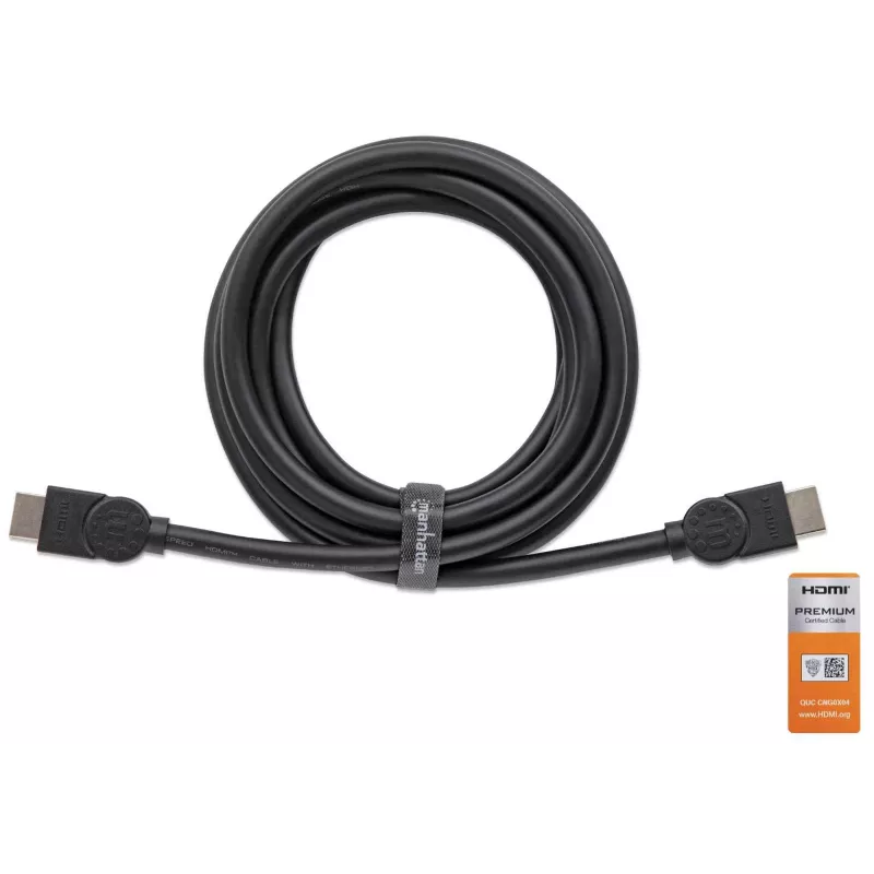 HDMI-kaapeli Ethernetillä Manhattan HDMM3MP
