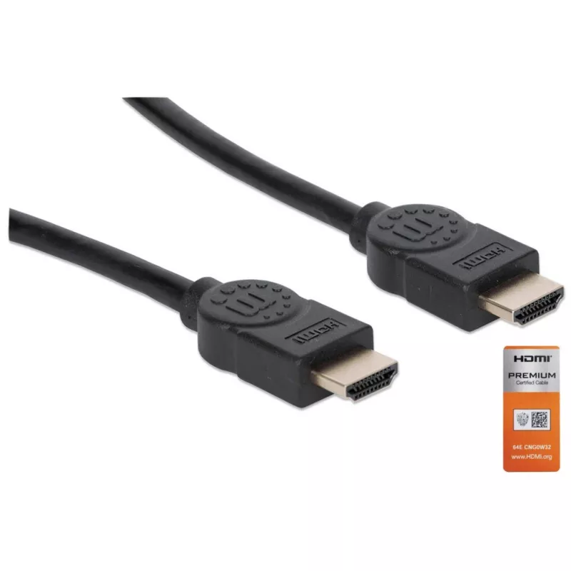 HDMI-kaapeli Manhattan HDMM5MP 5 m uros-uros