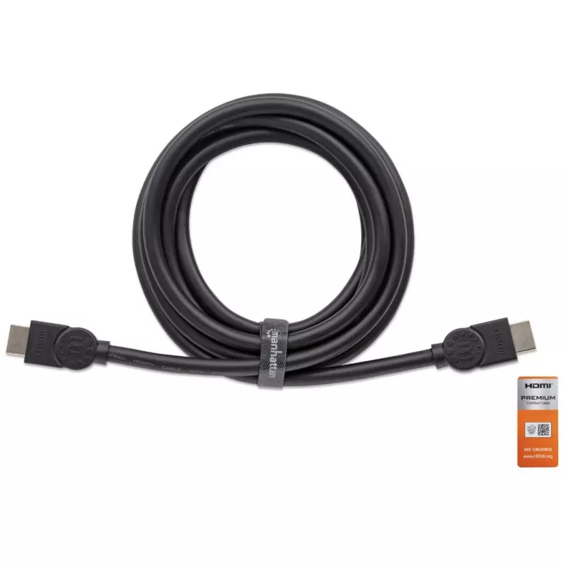 HDMI-kaapeli Manhattan HDMM5MP 5 m uros-uros