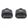 USB-C-kaapeli Manhattan USB2CC1M 1 m uros-uros
