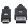 USB-C - USB-A -kaapeli Manhattan 354974 2 m uros-uros