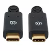 USB-C-kaapeli Manhattan USB315CC2M 2 m uros-uros musta